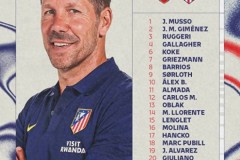 马竞客战阿森纳名单：阿尔瓦雷斯、格列兹曼领衔，卡尔多索缺席