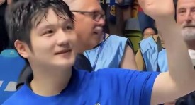 王励勤盼了大半年的那个念想，在樊振东捧起德甲冠军奖盘的那天晚上，又碎了