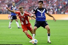 德甲-格纳布里闪击凯恩2射1传 拜仁5-0汉堡豪取3连胜